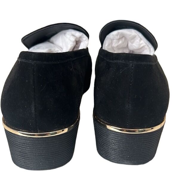 Giani Bernini Garreth Black Suede Leather Memory Foam Loafers Size 8.5 NIB - Picture 7 of 10